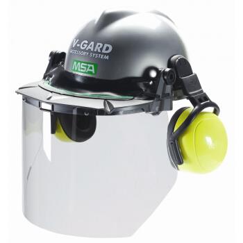 MSA  头盔式防飞溅面罩 V-Gard Faceshield